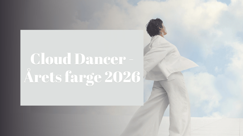 Cloud Dancer - Årets farge 2026
