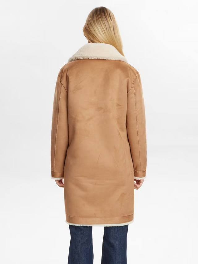 Elliot Reversible Coat - Cognac - Yttertøy - Helt Dilla AS