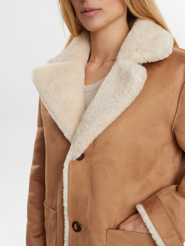 Elliot Reversible Coat - Cognac - Yttertøy - Helt Dilla AS