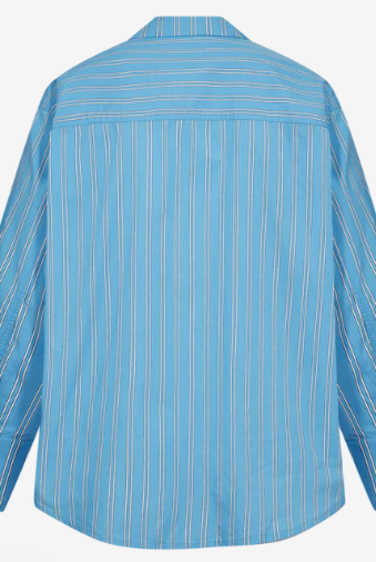 Melissa shirt - bonnie blue - Skjorter - Helt Dilla AS