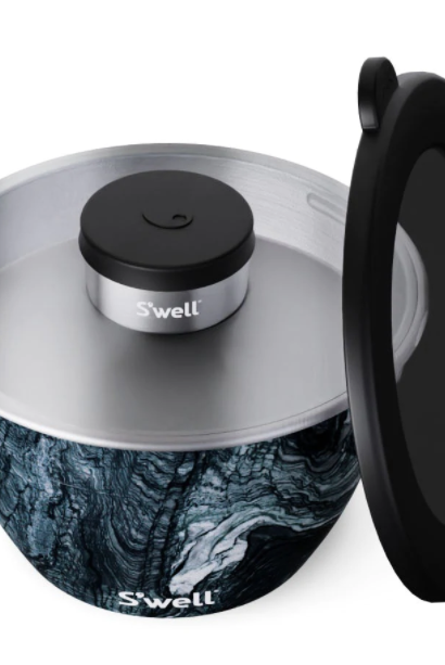 Salad bowl kit - azurite marble - 1900 ml - Tilbehør - Helt Dilla AS