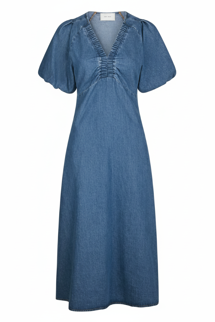 Illana Denim Dress - Kjoler - Helt Dilla AS