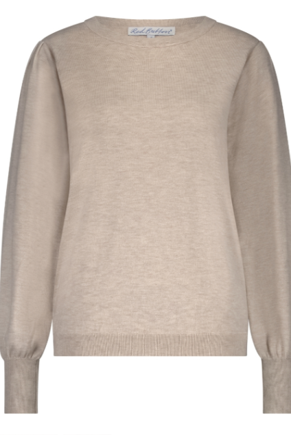 Sweet Puff Sleeve - Latte - Genser - Helt Dilla AS