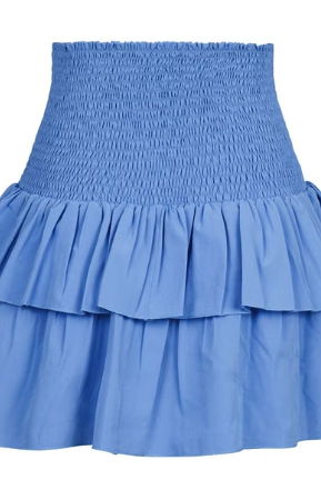 Carin Skirt - blå - Skjørt - Helt Dilla AS