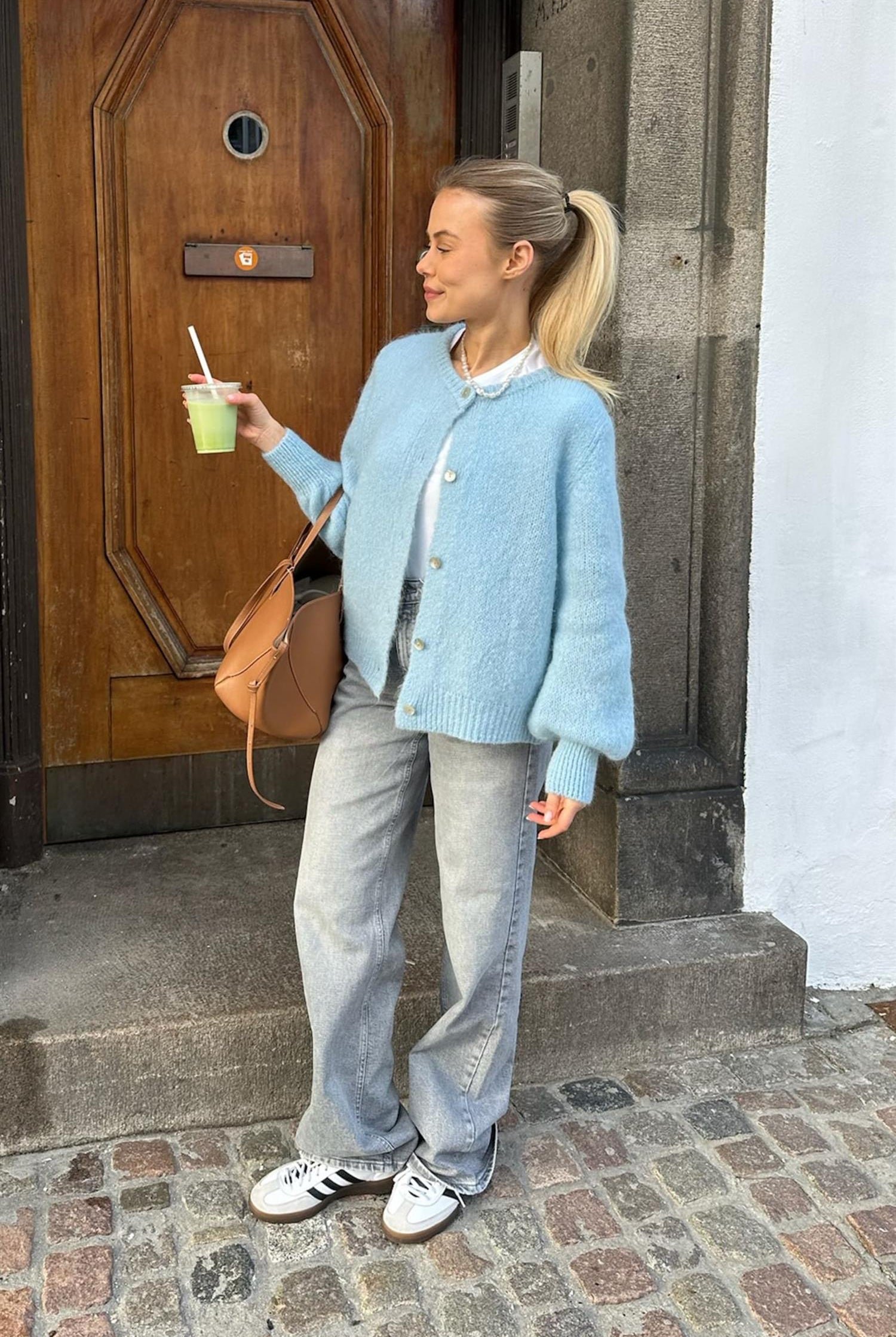 Ida Cardigan - Light blue - Cardigans - Helt Dilla AS