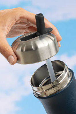 Traveler Flip Straw Lid - Tilbehør - Helt Dilla AS