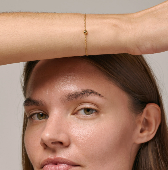Bracelet Balloon - Gull - Tilbehør - Helt Dilla AS