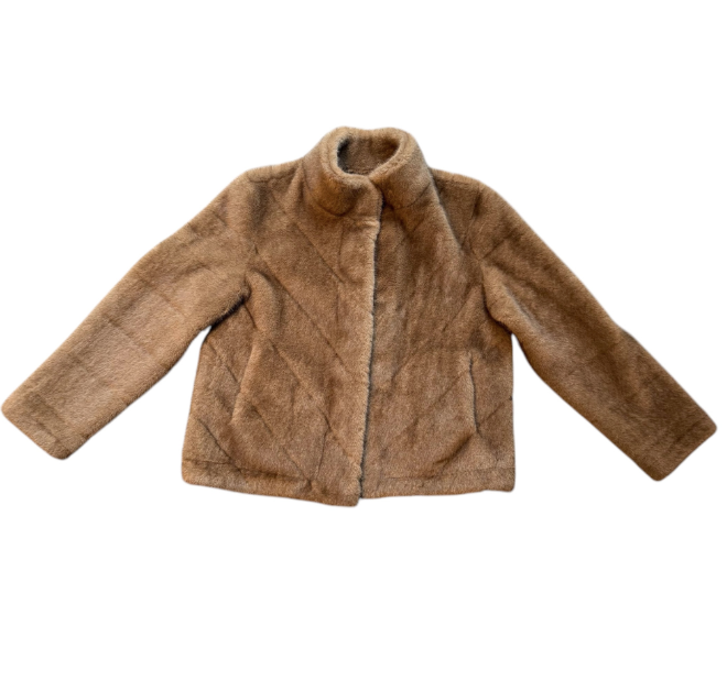 Sonja Fuskepels Jakke - Mink Kamel - Yttertøy - Helt Dilla AS