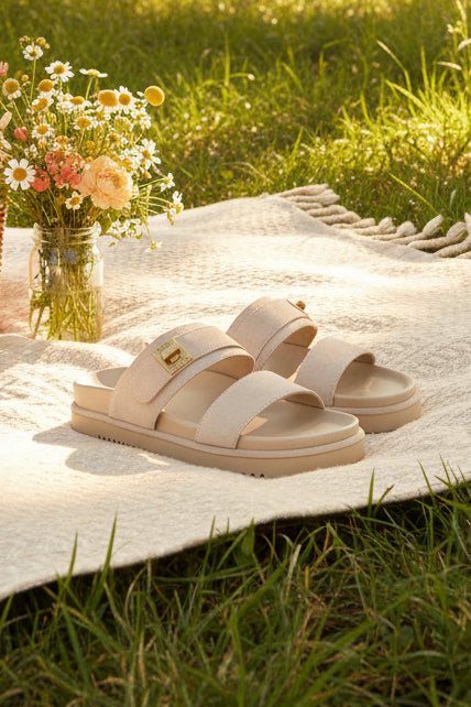 Take-Two Sandal - Sand Suede - Sko - Helt Dilla AS