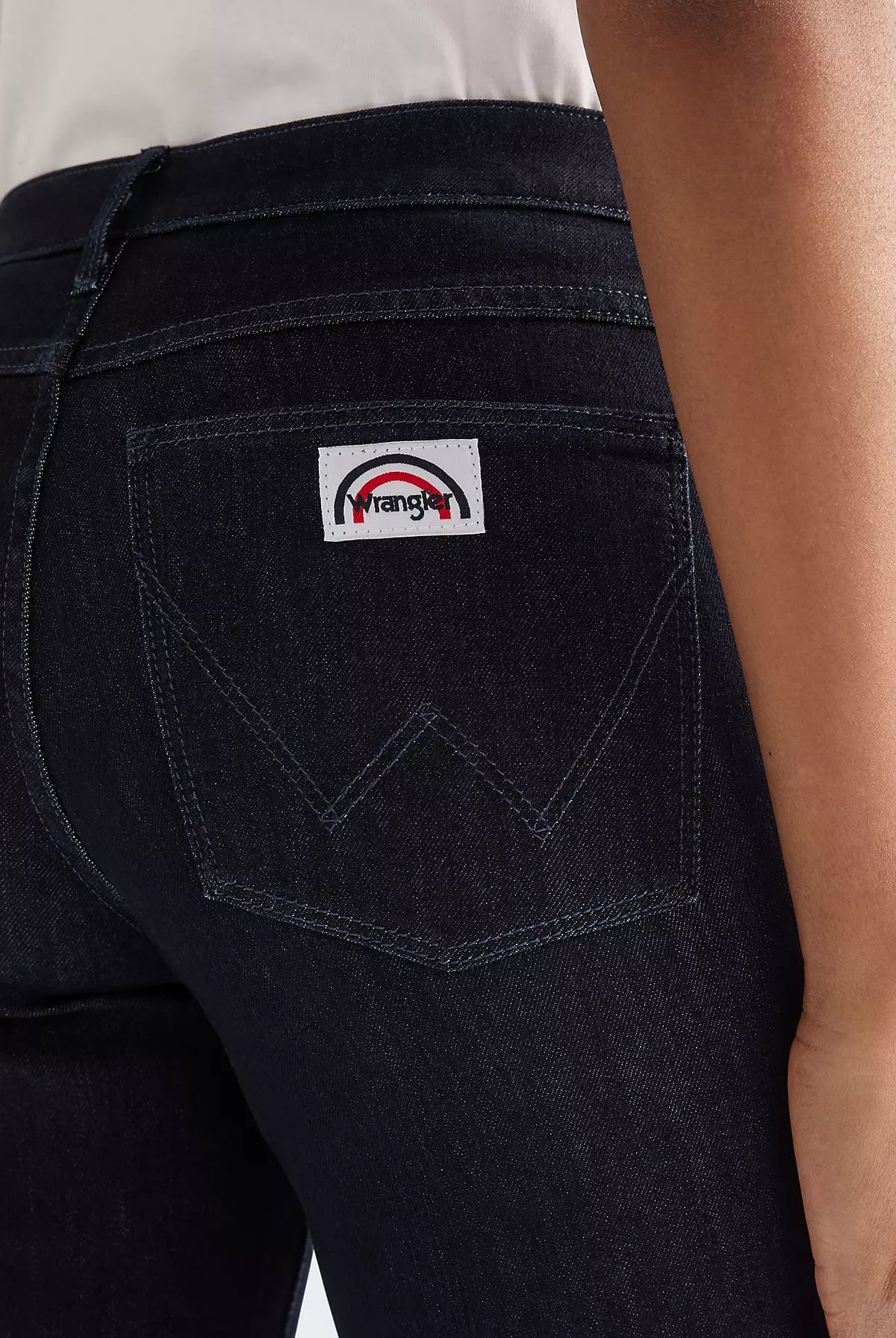 Wrangler flare soft moonlight - Bukser - Helt Dilla AS