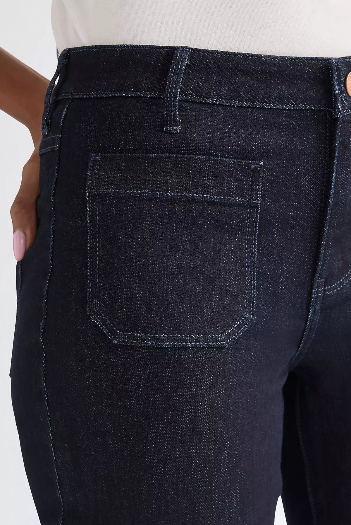 Wrangler flare soft moonlight - Bukser - Helt Dilla AS