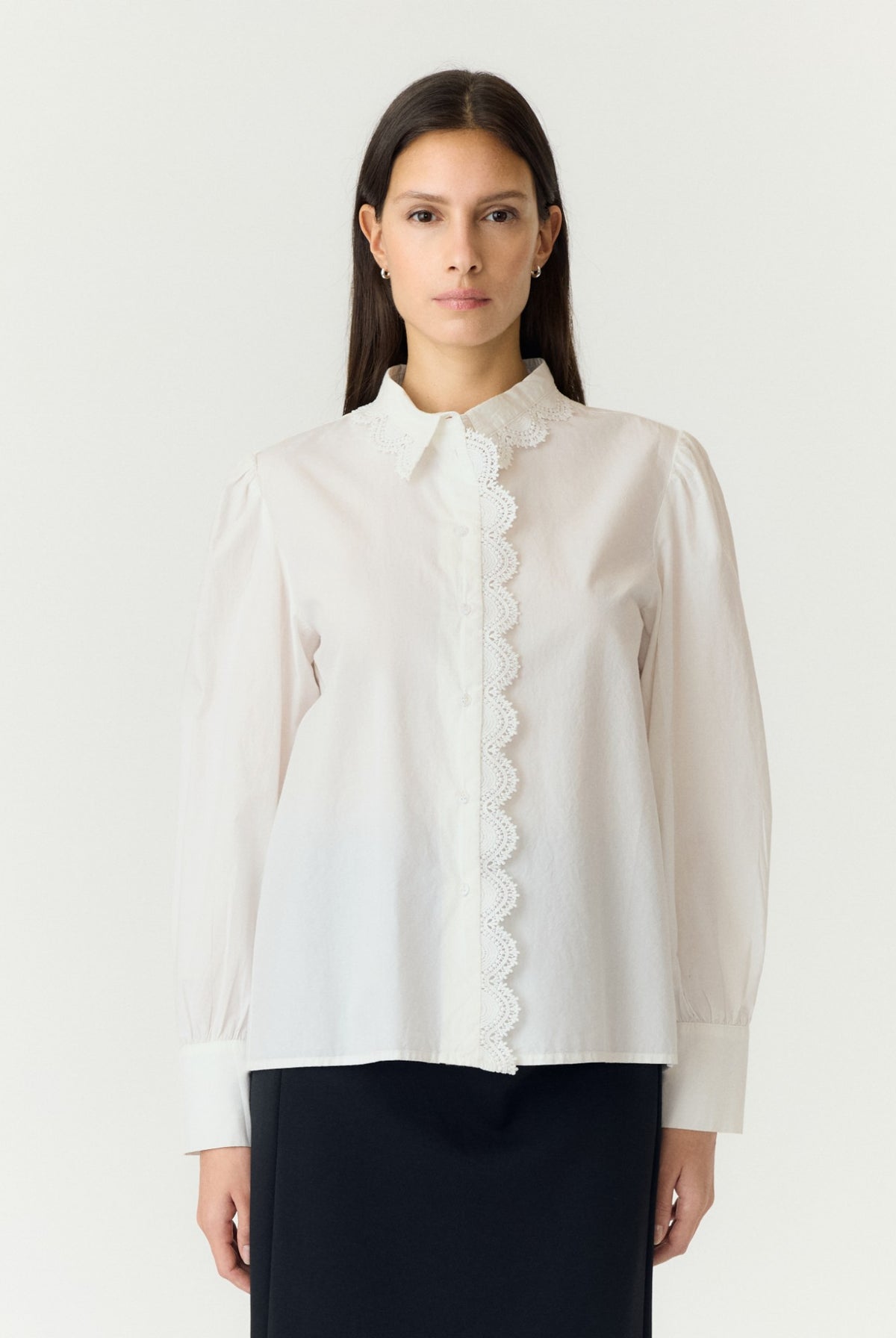 Yasane shirt LS Shirt - Star White - Skjorter - Helt Dilla AS