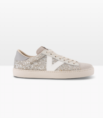 victoria sneaker - Plata