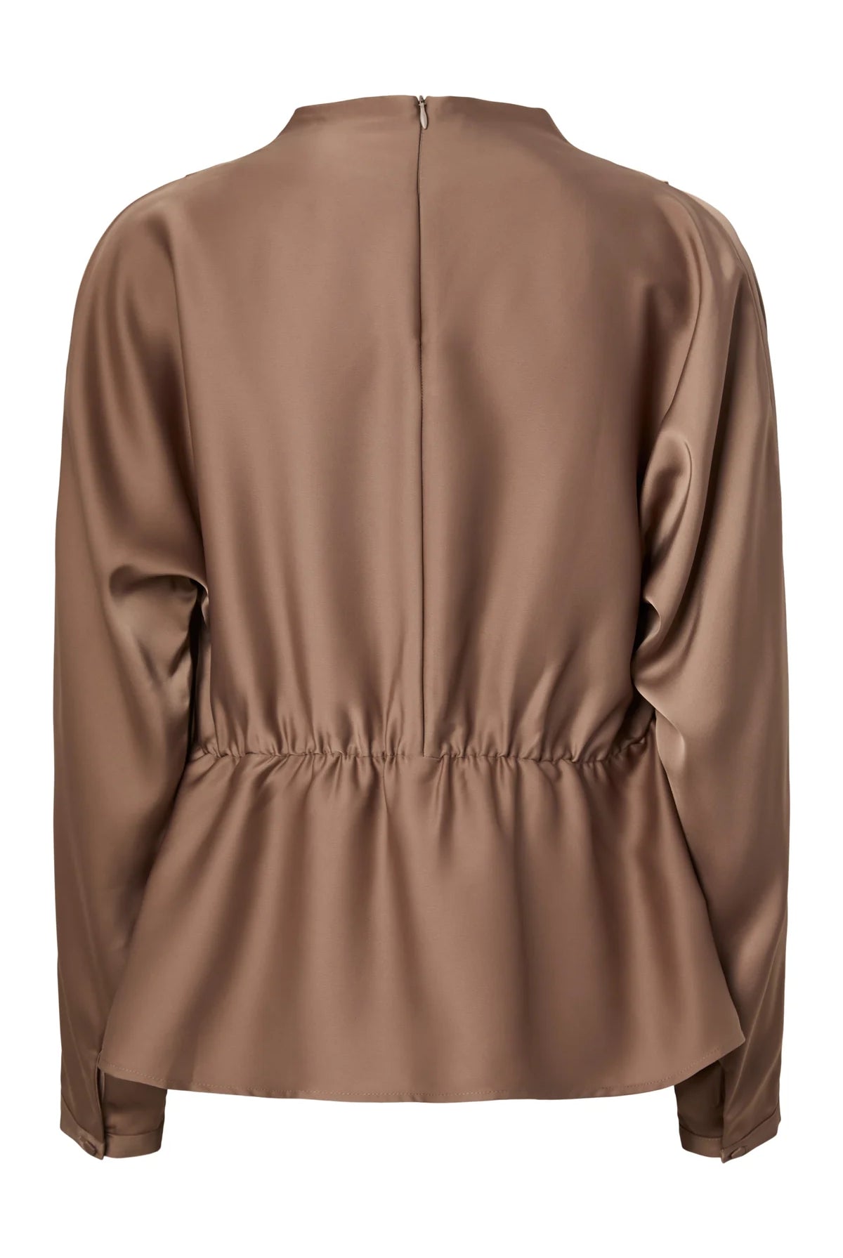 YasPella LS Funnel neck top - fungi - Bluser - Helt Dilla AS