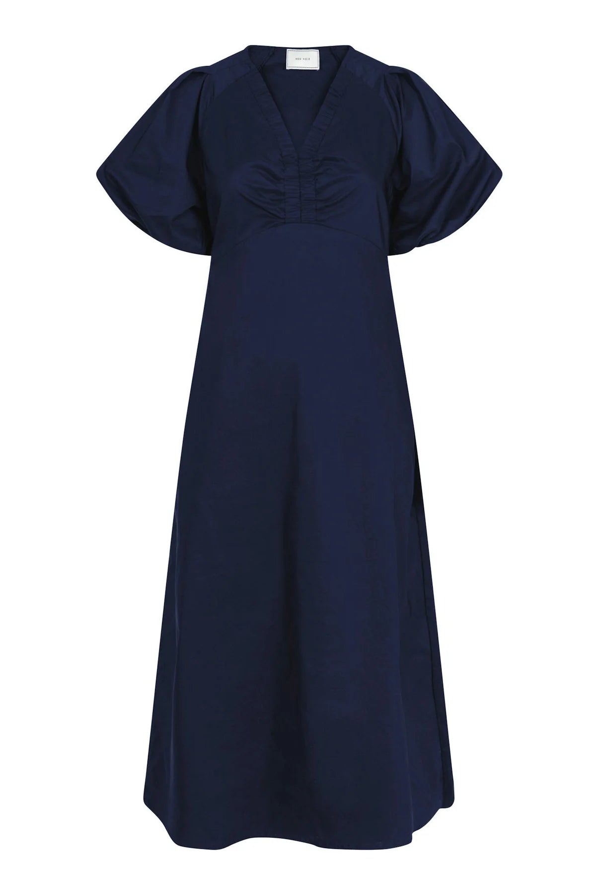 Illana Poplin Dress - Navy - Kjoler - Helt Dilla AS