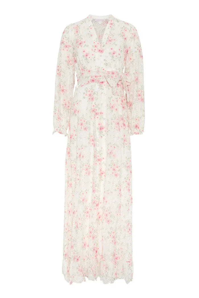 Lenna Maxi Dress - Rose Reverie - Kjoler - Helt Dilla AS