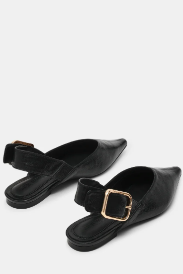 Sianna - Black Leather - Sko - Helt Dilla AS