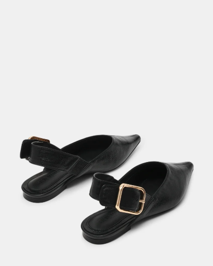 Sianna - Black Leather - Sko - Helt Dilla AS