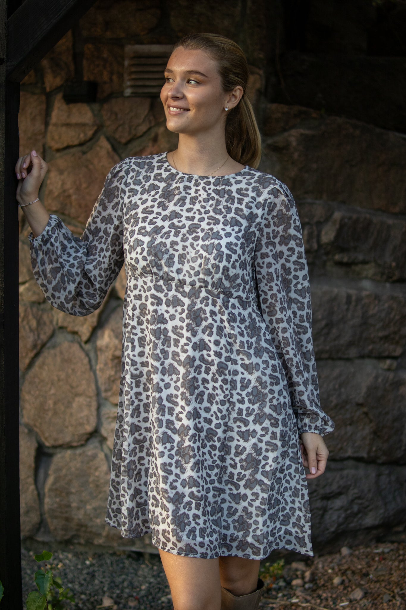 Miller Short Leo Dress - Leo - Kjoler - Helt Dilla AS