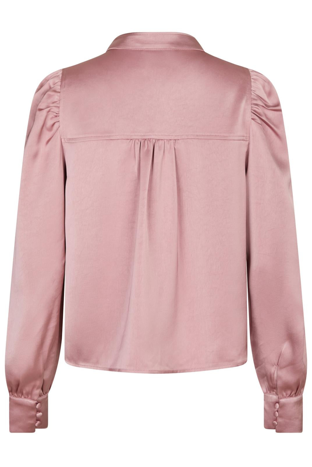 Rosslyn Heavy Sateen Blouse - Evening Rose - Bluser - Helt Dilla AS