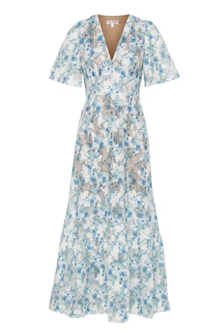 Celina Maxi Dress - Blue Whisper - Kjoler - Helt Dilla AS