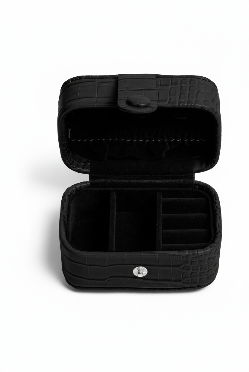 Day croc jewelry box mini - Black - Tilbehør - Helt Dilla AS