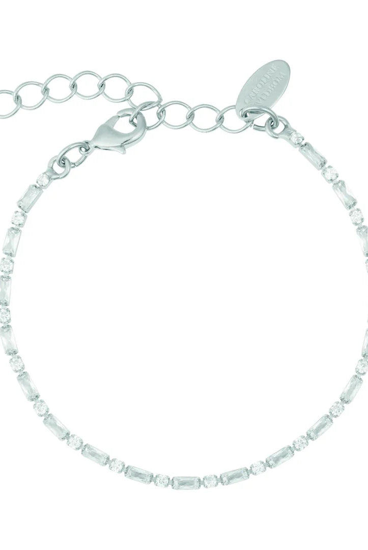 Evelyne bracelet - crystal - Tilbehør - Helt Dilla AS