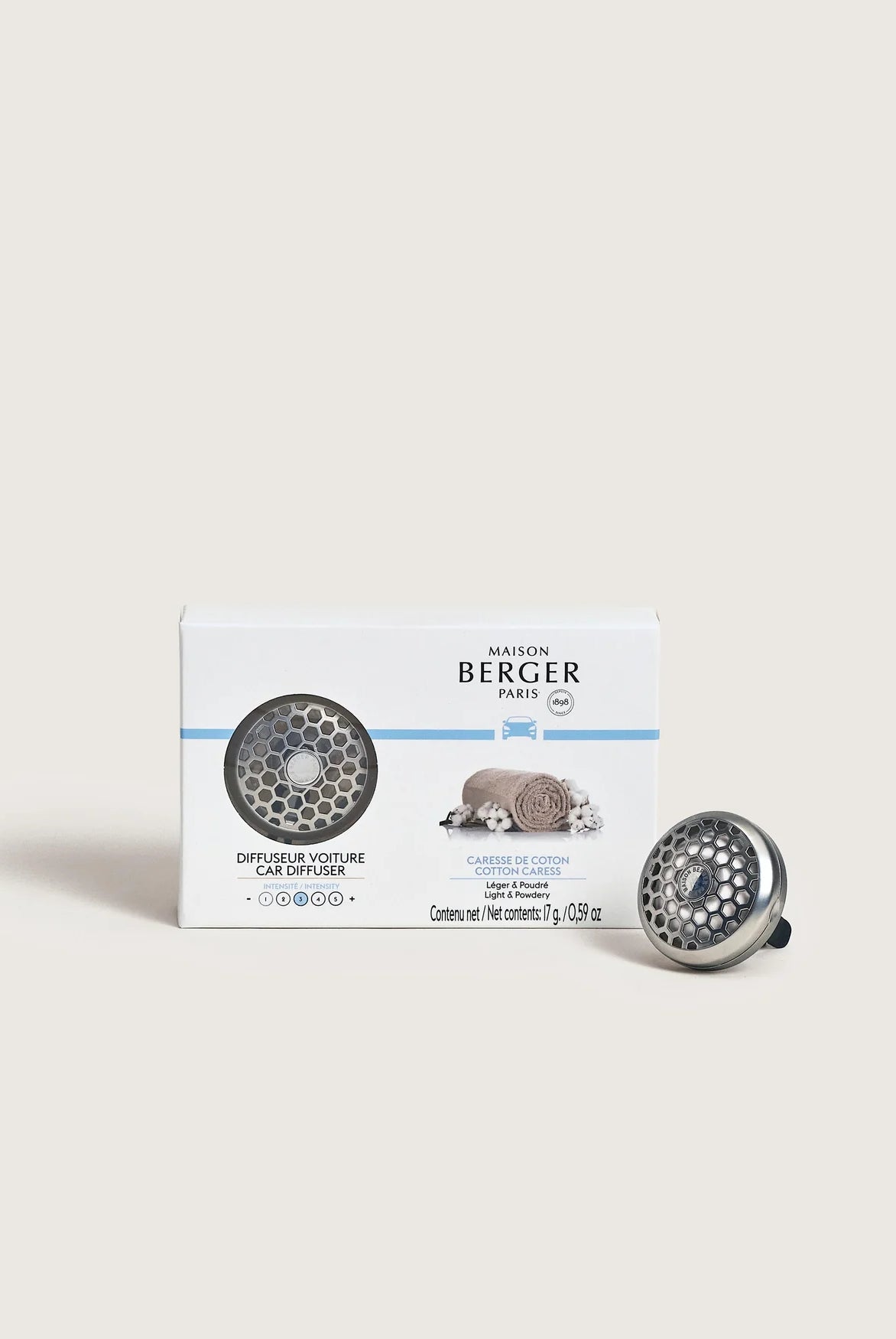 Cotton Caress Car Diffuser - Tilbehør - Helt Dilla AS