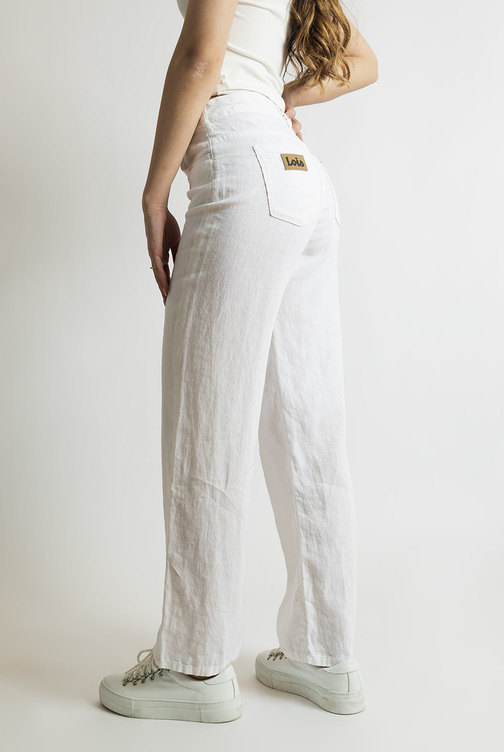 Culotte Linen - White - Jeans - Helt Dilla AS