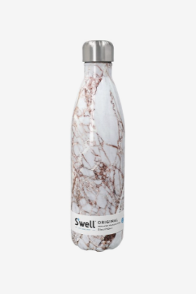 Calacatta Gold flaske 750ml - Hvit/gull - Tilbehør - Helt Dilla AS