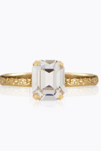 mini lydia ring - crystal - Tilbehør - Helt Dilla AS