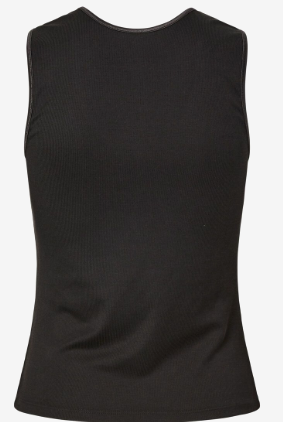 YasPaloma Tank Top - black - Genser - Helt Dilla AS
