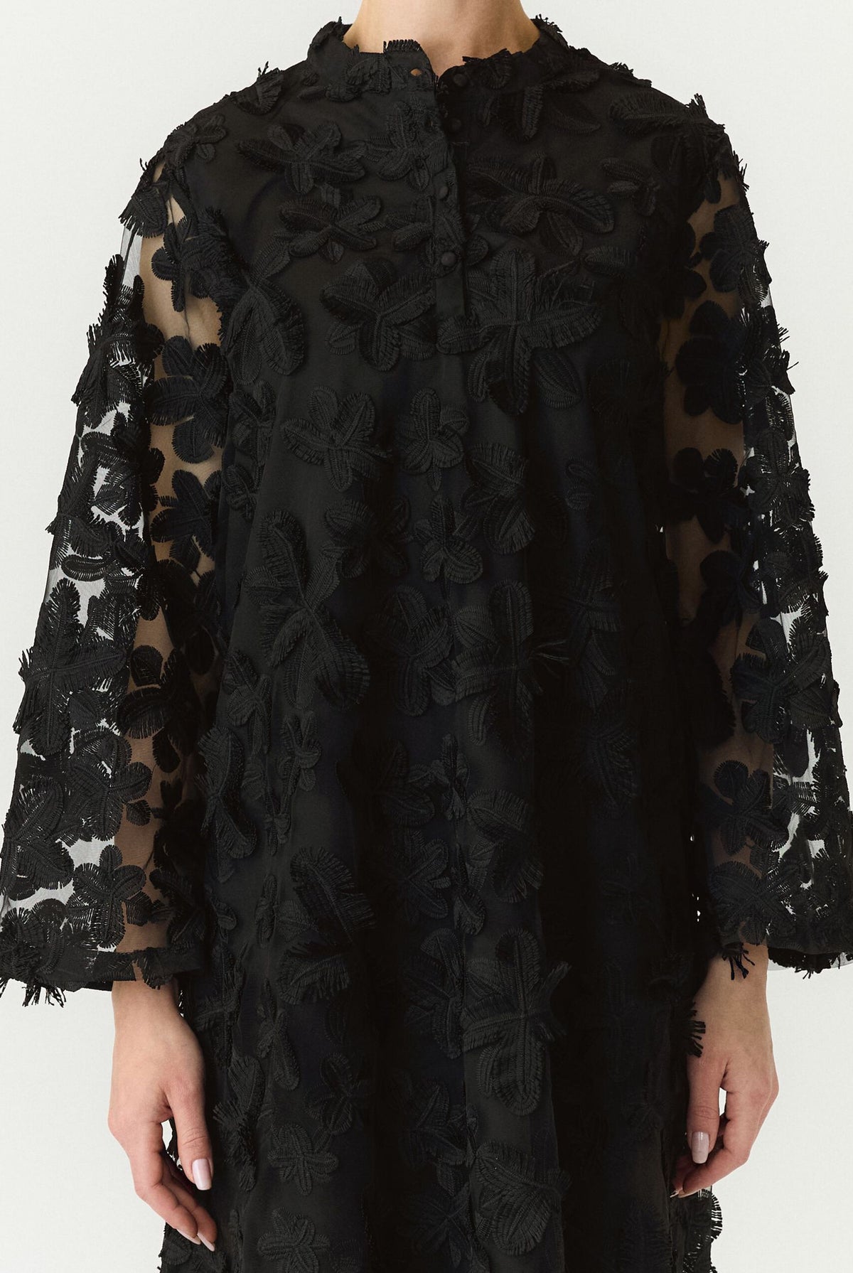 YASKarly 7/8 Short Dress - Black - Kjoler - Helt Dilla AS