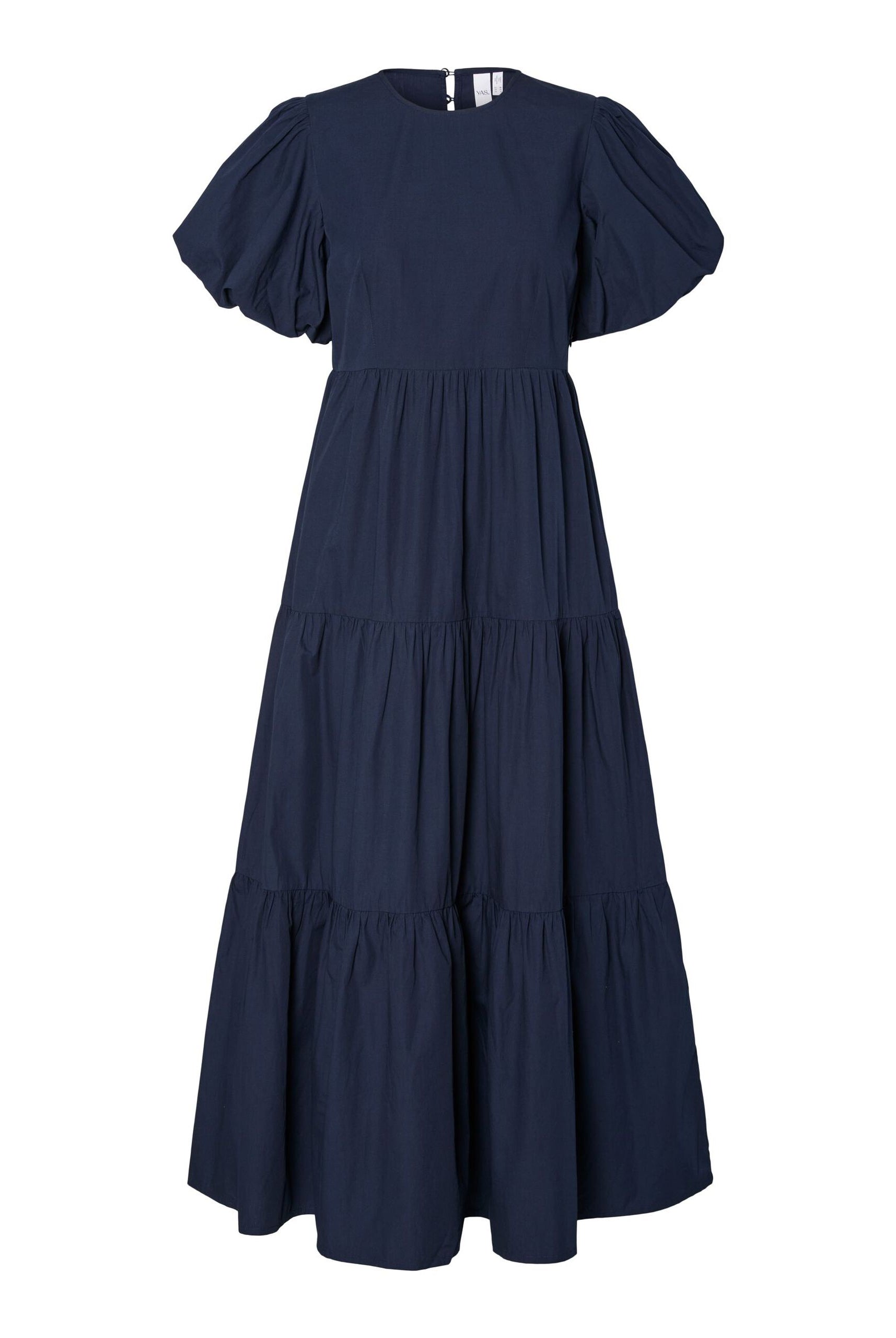 YasColea SS Ankle Dress - Navy Blazer - Kjoler - Helt Dilla AS