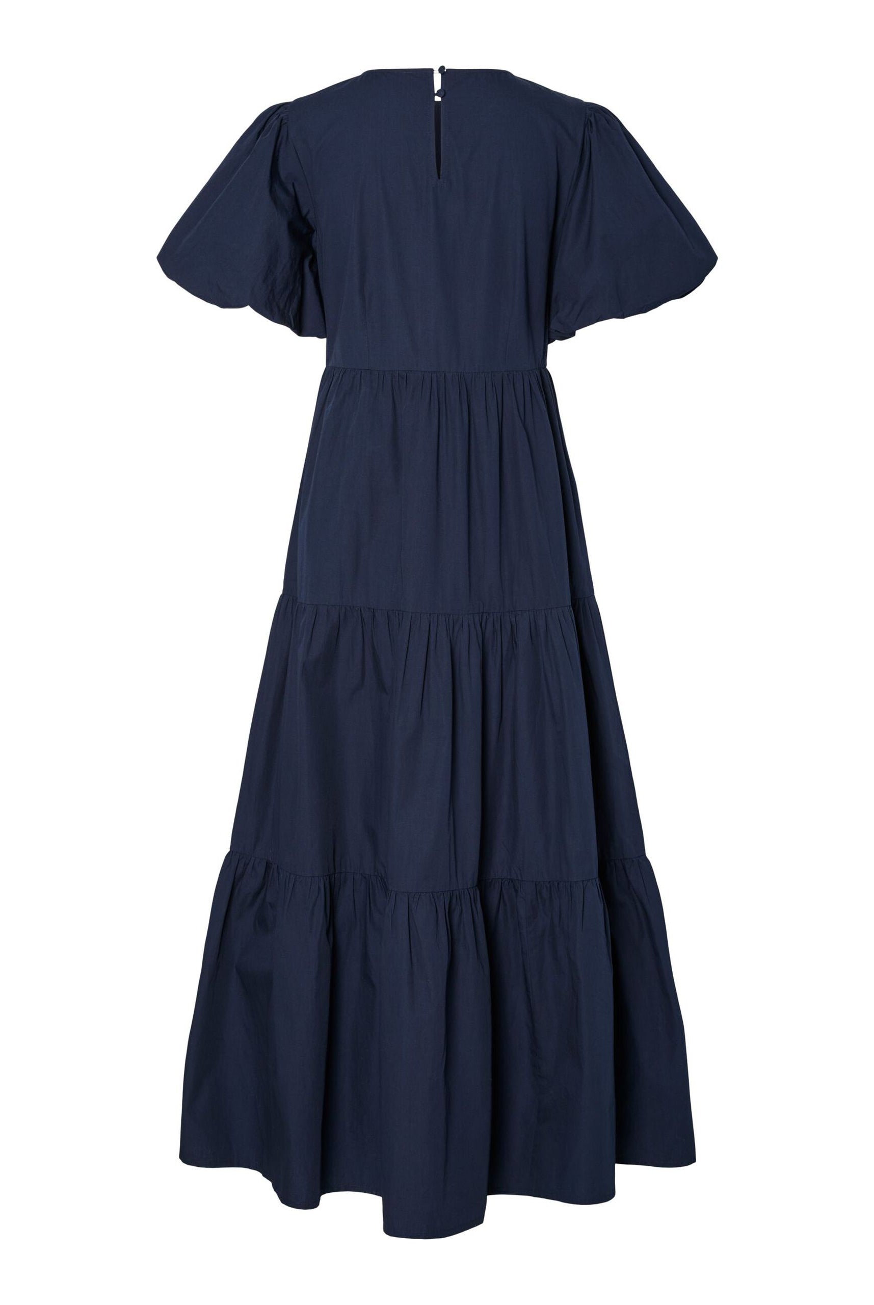 YasColea SS Ankle Dress - Navy Blazer - Kjoler - Helt Dilla AS