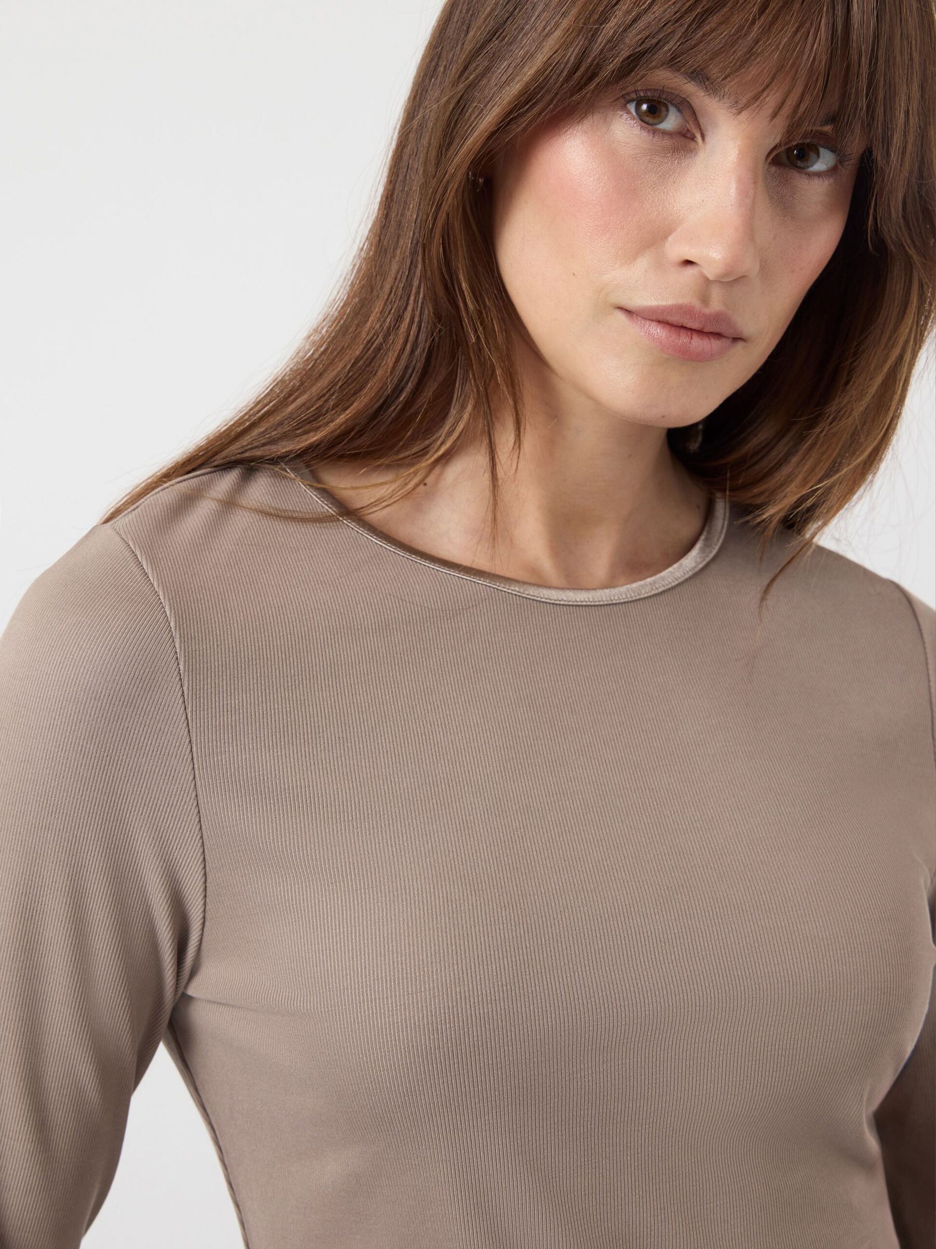 Paloma Top - taupe grey - Genser - Helt Dilla AS