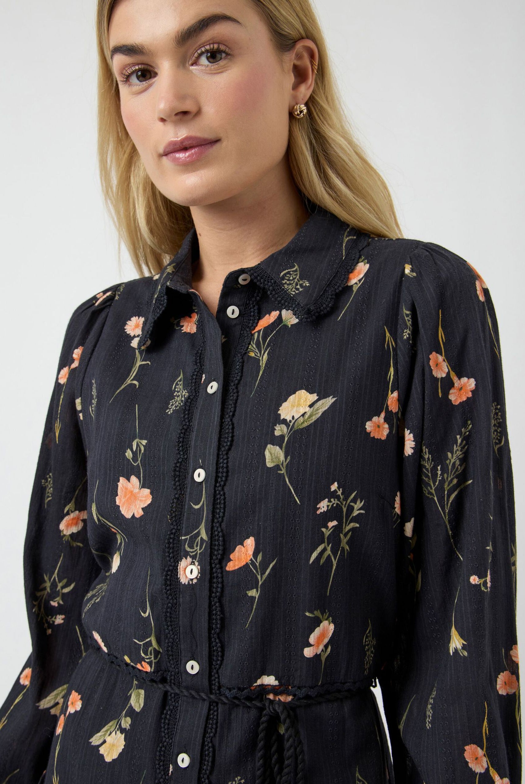 Somelli LS Long Shirt Dress - Kjoler - Helt Dilla AS