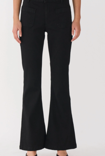 Ann Charlotte Jeans - Wash Andorra Black - Bukser - Helt Dilla AS