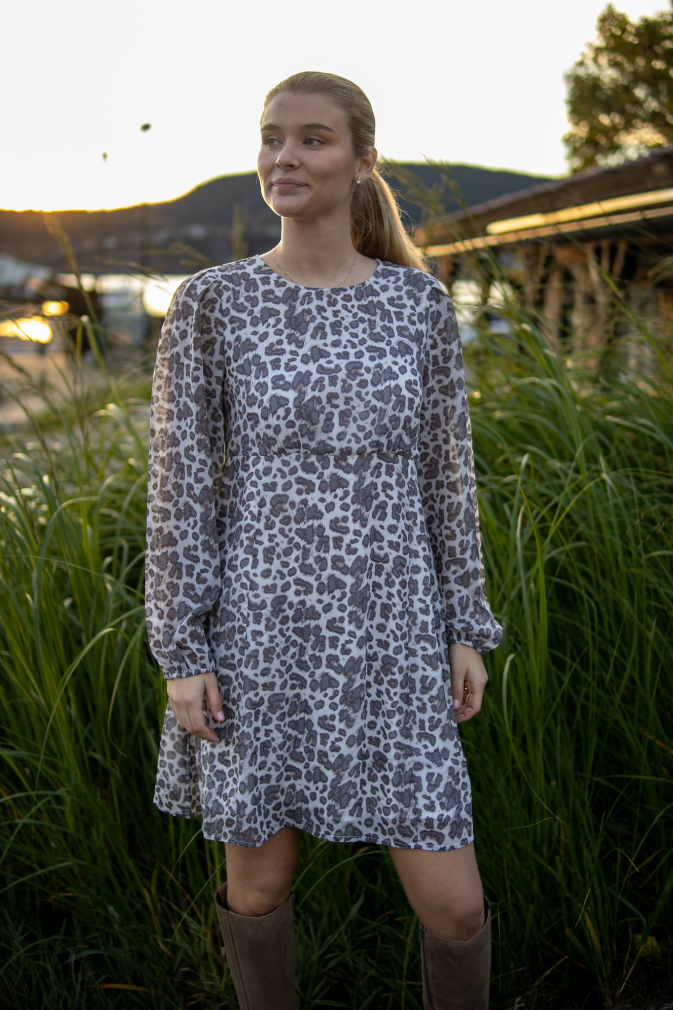 Miller Short Leo Dress - Leo - Kjoler - Helt Dilla AS