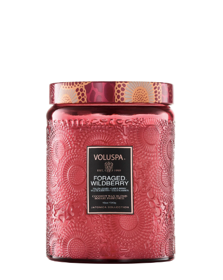 Foraged Wildberry Large Jar Candle 100t - Tilbehør - Helt Dilla AS