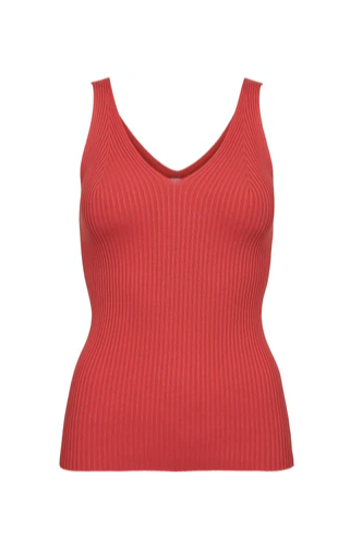 NuCerys Cropped Top - Cayenne - T-skjorter - Helt Dilla AS