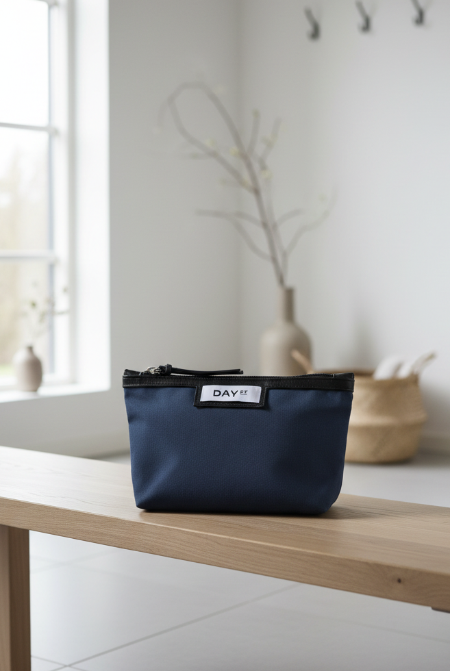 DAY toalettmappe Navy - mini - Tilbehør - Helt Dilla AS