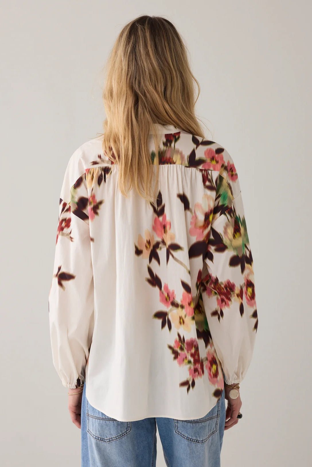 Blouse Faded flower - Bluser - Helt Dilla AS