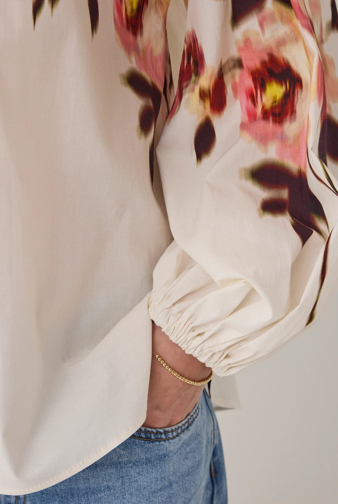 Blouse Faded flower - Bluser - Helt Dilla AS