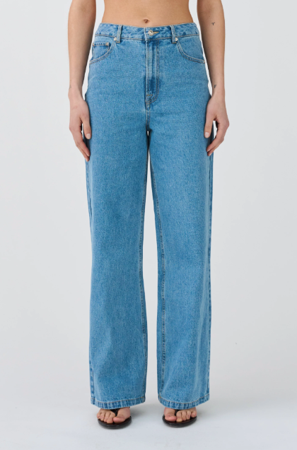 Brooke Jeans - Wash Mid Blue - Jeans - Helt Dilla AS