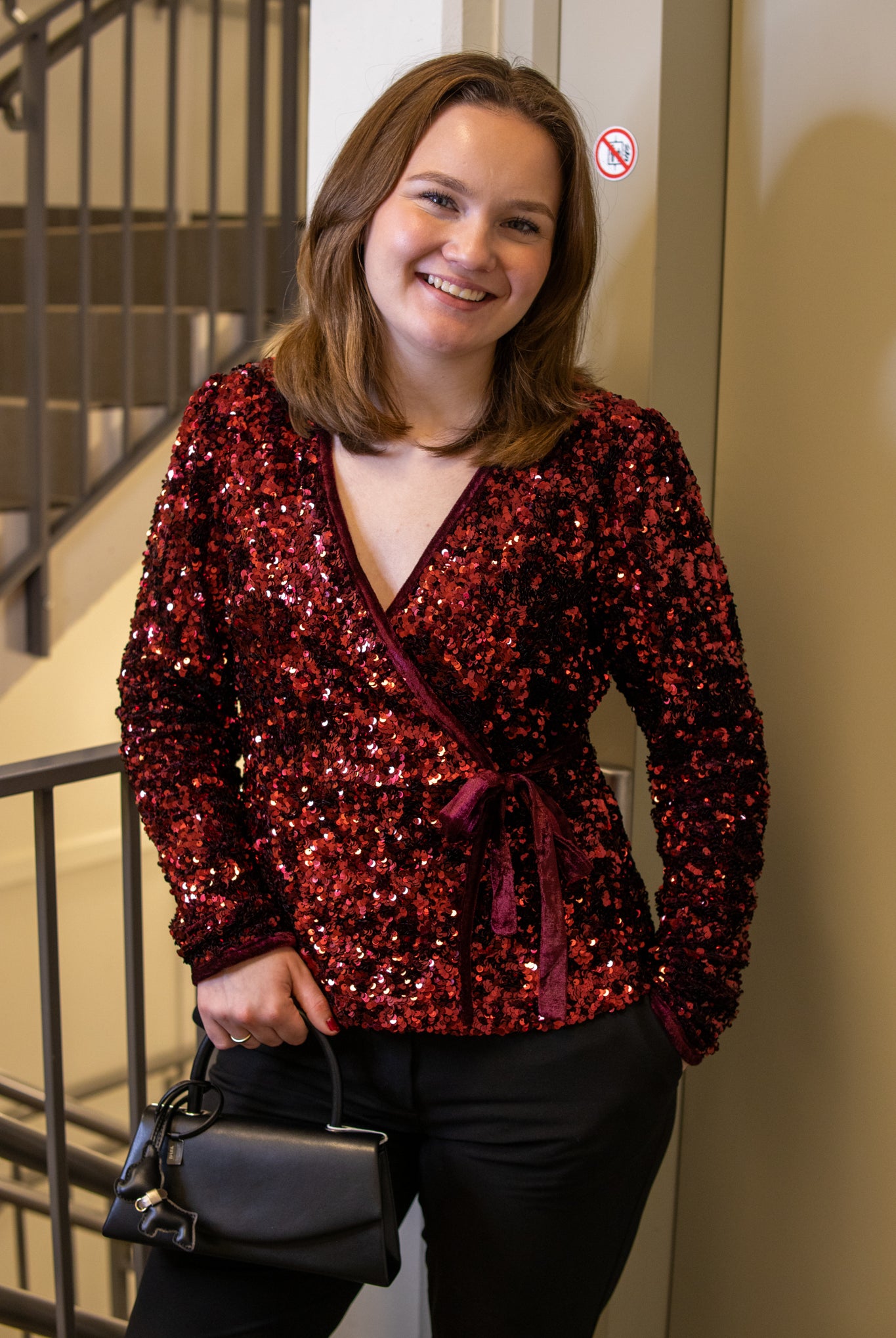 Elle Wrap Top Show - Port Royale - Singlet, Topper & T-skjorter - Helt Dilla AS