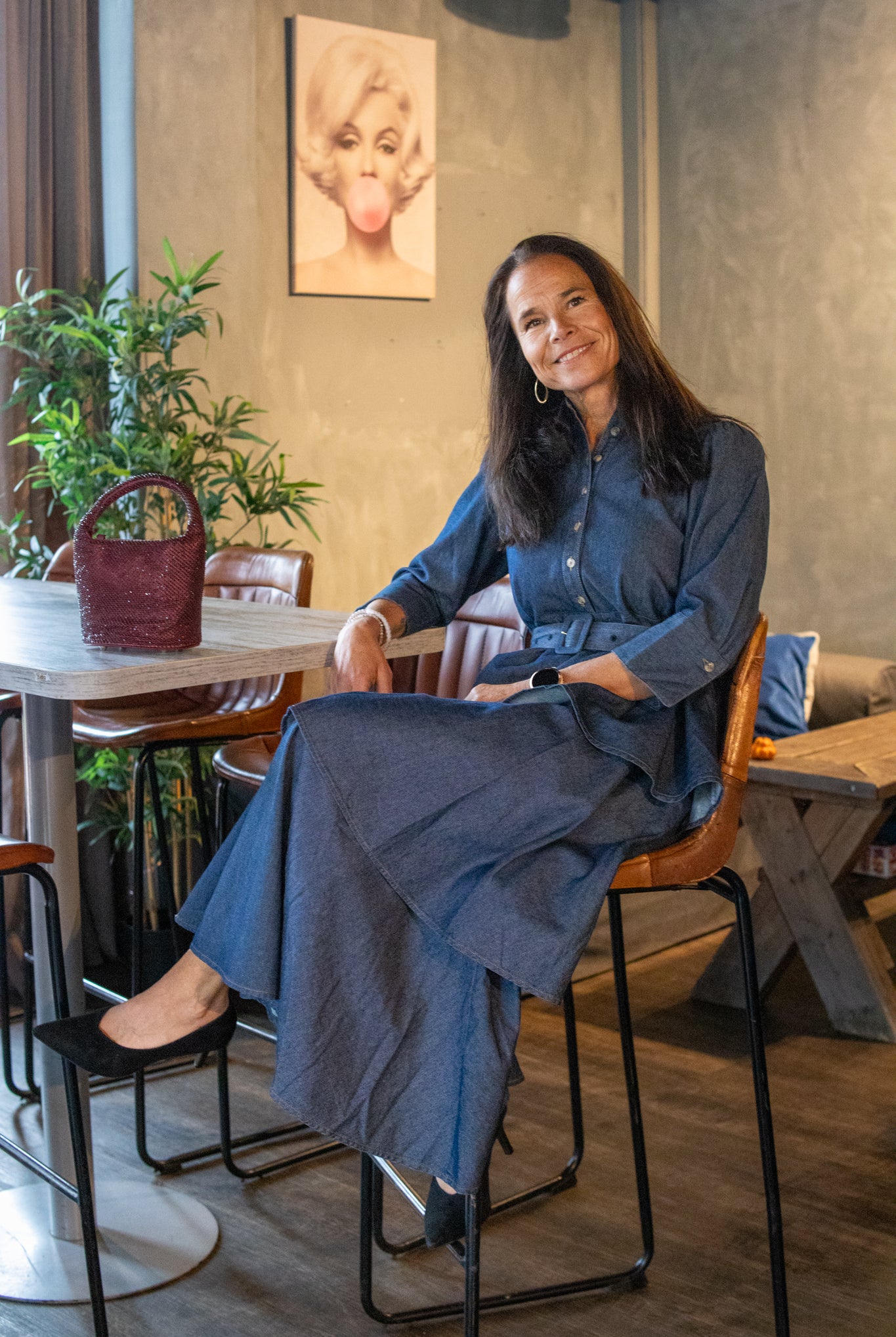 Denim Shirt Dress - Kjoler - Helt Dilla AS