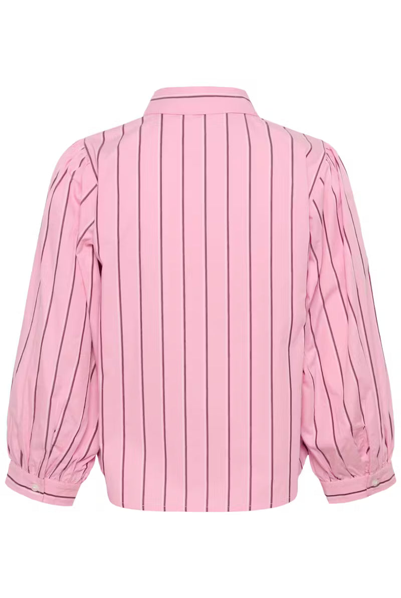 Anais Skjorte - Pink Stripe - Skjorter - Helt Dilla AS