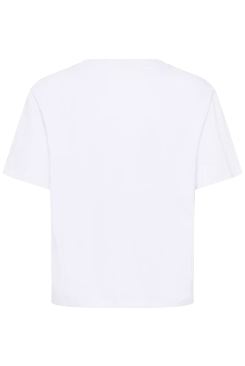 Anne T-Shirt - White - T-skjorter - Helt Dilla AS