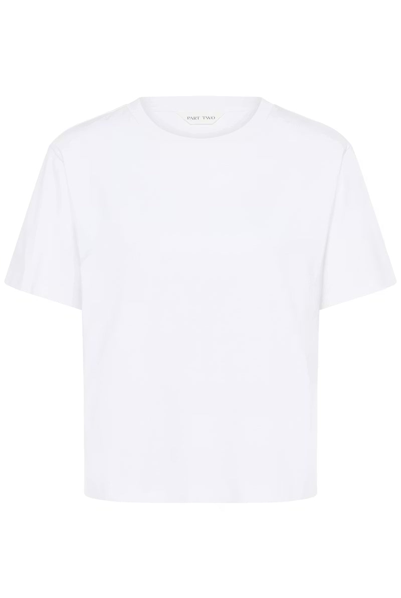 Anne T-Shirt - White - T-skjorter - Helt Dilla AS